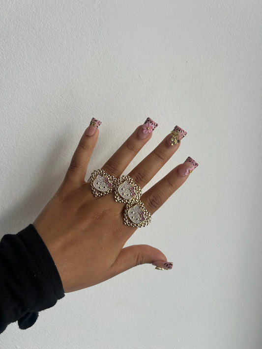 Bling hk heart ring