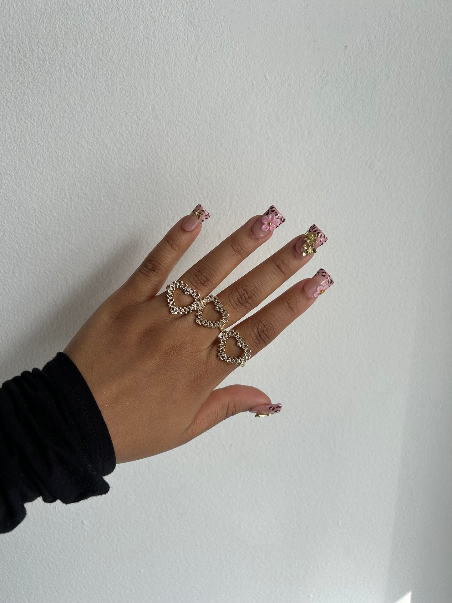 Open heart ring